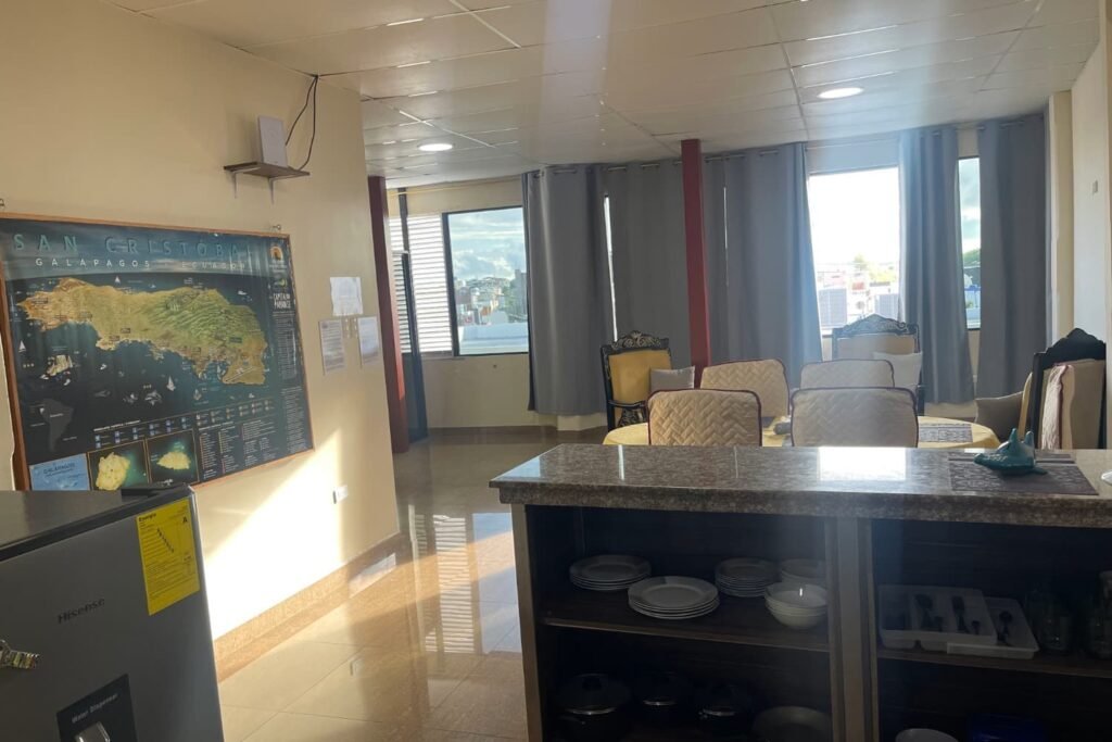 cocina sala comprimida